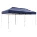 SYTHERS 10 X 20 Pop Up Canopy Tent Instant Shelter Easy Set-up with Wheeled Carry Bag Dark Blue
