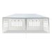 SYTHERS 10 x 20ft Canopy Tent with 4 Removable Sidewalls Outdoor Party Wedding Gazebo Heavy Duty Tent for Backyard Patio BBQ