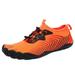 eczipvz Running Shoes for Men Mens Slip On Walking Shoes Blade Tennis Shoes Non Slip Running Shoes Lightweight Workout Shoes Breathable Mesh Fashion Sneakers Orange