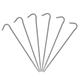 Dadypet Tent Peg Tent Stakes Tent Tent Nails Bend Nails Outdoor Tent 6pcs/10pcs Tent Tent Stakes â€“ 6 / 10 Pieces BUZHI Nails Tent Curved â€“ 6 Pieces Outdoor Nails Tent Pieces Tent Outdoor 6 Pieces /