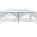 SYTHERS 10 x 20ft Canopy Tent with 6 Removable Sidewalls Outdoor Party Wedding Gazebo Heavy Duty Tent for Backyard Patio BBQ