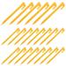 24 Pcs Tents Sand Stakes Ground Nail Tent Nail Plastic Tent Stakes Camping Tent Pegs Abs