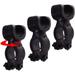 Lot 360 Degree Rotation Bike Flashlight Mount Bracket Clamp LED Light Torch Lamp