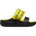 Crocs Black / Acidity Classic Cozzzy Towel Neon Highlighter Sandal Shoes