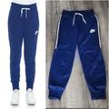 Nike Pants & Jumpsuits | Nike Womens Sportswear High Rise Side Stripe Joggers Small | Color: Blue/White | Size: S