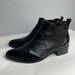 Coach Shoes | Coach Suffolk Patchwork Black Leather Chelsea/Ankle Boots, Snakeskin, Calf, 8.5 | Color: Black | Size: 8.5