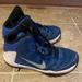 Nike Shoes | Blue/White Nike Boys Sneakers Size 4.5 | Color: Blue/White | Size: 4.5b