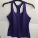 Nike Tops | Nike Purple Racerback Active Workout Sleeves Tank Top Shirt Size M | Color: Purple | Size: M