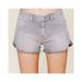 Free People Shorts | Free People Distressed Cut Off Denim Shorts | Color: Gray | Size: 24