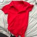 Under Armour One Pieces | Baby Under Armor Onesie 3/6 Months | Color: Red | Size: 3-6mb