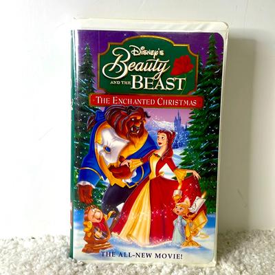 Disney Cameras, Photo & Video | - 3 For 15 Beauty And The Beast: The Enchanted Christmas (Vhs, 1997) | Color: Gold | Size: Os