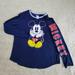 Disney Tops | Disney Womens Juniors Spirit Jersey Xxl 19 Blue Mickey Mouse Jerry Leigh | Color: Blue | Size: Xxlj