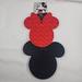 Disney Kitchen | Disney Mickey Mouse 2pk Silicone Trivets - Red & Black Kitchen Heat Pad | Color: Black/Red | Size: 7.75"L