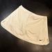 Nike Skirts | Nike Dry Fit Tennis Skirt With Built In Shorts And Black Nike Check On Front | Color: White | Size: Xs
