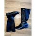 Michael Kors Shoes | Michael Kors Knee High Boots Women's Size 5 Orchid Black | Color: Black | Size: 5