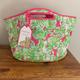 Lilly Pulitzer Kitchen | Nwt Lilly Pulitzer Insulated Beverage Bucket Cooler “Elephant Ears” Pink Green | Color: Green/Pink | Size: Os