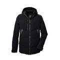 killtec Herren Steppjacke/Funktionsjacke in Daunenoptik mit Kapuze KOW 1 MN QLTD JCKT, schwarz, M, 41837-000