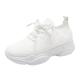 Women Black Shoes Women Shoes Thick Sole Round Toe Lace Up Color Matching Fashion Small White Shoes White Sports Shoes Women Cheap, White, 8 UK