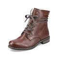 Rieker Women Boots 71229, Ladies Lace-up Boots,lace-up Boots,Half Boots,Lacing,Brown (Braun / 22),37 EU / 4 UK