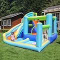 Bouncy Castles, Inflatable Bounce Castle House,Outdoor Bounce Castle With Jumping Area Jumping Bouncy Castle Inflatable Bouncer Bounce House,420X365X225cm interesting