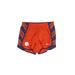 Nike Athletic Shorts: Orange Activewear - Women's Size Small