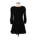 Meadow Rue Casual Dress - DropWaist: Black Dresses - Women's Size 0