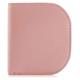 NTIYOU Wallets Wallet New Women's Leather Wallet Slim Simple Card Holder Portable Buckle Coin Purses 6 Card Slots Tear-Resistant Durable (Color : Pink)