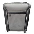 TUMI 126146 Continental Grey & Black With Black Hardware Carry-On Rolling Suitcase, Grey, Carry-On 21.5 Inch, Rolling Luggage