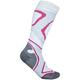 Sportsocken BAUERFEIND "Run Performance Compression Socks" Gr. 38-40, weiß (weiß, s) Damen Socken Homewear