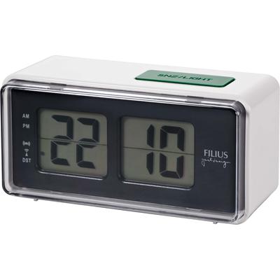 Funkwecker FILIUS ZEITDESIGN "0530-0", weiß, Wecker, Beleuchtung, Schlafzimmer, Made in Germany