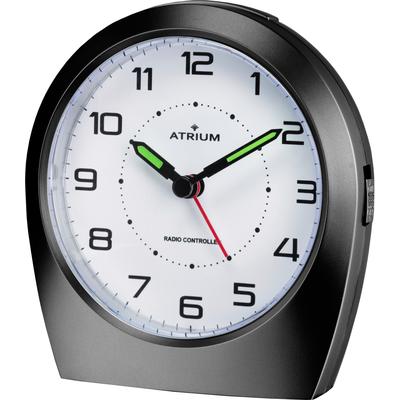 Funkwecker ATRIUM "A620-7", schwarz, Wecker, Quarzwecker, Schlafzimmer, Snooze, Geschenkidee Image