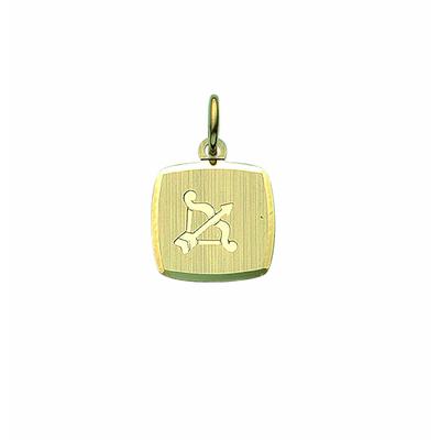 Kette mit Anhänger ADELIA´S "333 Gold Sternzeichen Anhänger Schütze", gold, Halsketten, Damen, Gelbgold 333, Schmuckset - Set mit Halskette Image