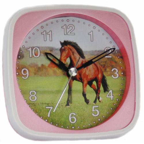 Kinderwecker EUROTIME ""27011"" Wecker pink Kinder ideal auch als Geschenk