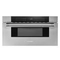 Cosmo 1.2 Cubic Feet Microwave Drawer w/ Sensor Cooking, Stainless Steel in Black/Gray | 16 H x 29.9 W x 23.2 D in | Wayfair COS-MWD3012GSS