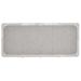 mDesign Loofah Cushioned Suction Bath Mat for Shower Stall, Bathtub Polyester in Gray | 15.75 H x 35.43 W x 0.5 D in | Wayfair 17878MDBST