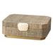 Jamie Young Company Eden Handmade Bone China Decorative Box in Brown | 3.5 H x 11 W x 8.5 D in | Wayfair 7EDEN-BXGR