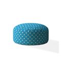 Latitude Run® 24" Wide Round Striped Pouf Ottoman Cotton | Wayfair 33F6F114965548ED90B43FE4C2D7471A