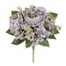 Primrue Mixed Peony Hydrangea Flower Bush Fabric | 17 H x 11 W x 11 D in | Wayfair 71ECC58E92C541E38A1ED2B3E42C38C7