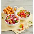 Flower Candy Dish With Treats, Family Item Food Gourmet Assorted Foods, Serveware by Harry & David