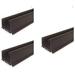 M-D Building Products 43337 M-D U-Shape Under Door Seal 36 in L X 2-1/4 in W X 1-1/2 in H 1-3/4 in Thick Vinyl hr k