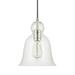 10.5 inch 1 Light Pendant in Modern Style 8.38 High By 10.5 Wide-Polished Nickel Finish Bailey Street Home 309-Bel-4259421