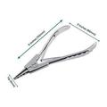 Gothic Ring Opening Pliers [Captive Bead Ring/Captive Segment Ring Opener] Spring Mechanism Excellent Build Stainless Steel Autoclavable Easy To Operate Long-Lasting