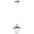 1 Light Mini Pendant in Contemporary Style 10.25 inches Tall By 8.5 inches Wide Bailey Street Home 57-Bel-2254710