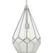 Pendants Light 1 Light in Bohemian and Farmhouse Style 12 inches Wide By 18.5 inches High-Brushed Nickel Finish Bailey Street Home 70-Bel-4168414