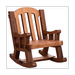 Cute Rocking Chair Desktop Ornaments Office Station Ornaments Brown