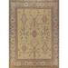 Vegetable Dye Heriz Serapi Rug Oriental Hand-Knotted Wool Carpet - 9'2"x 12'0"