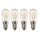 Oahisha Refrigerator Bulb 4PCS 10W Refrigerator Bulb E12S Base Replacement Fridge Light Range Hood Bulb