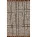 Abstract Moroccan Oriental Rug Hand-Knotted Wool Carpet - 2'0"x 3'0"