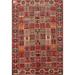 Garden Design Bakhtiari Persian Vintage Rug Hand-Knotted Wool Carpet - 6'5"x 9'4"