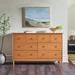 Middlebrook Bullrushes 6-Drawer Solid Wood Dresser